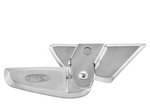 Poggiapiedi SIP CROMATO per Vespa LX/LXV/S 50-150ccm