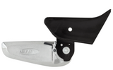 Poggiapiedi SIP NERO CROMATO passeggero sprint vespa primavera 4T 125 2013-2018