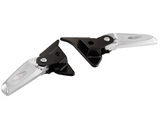 Poggiapiedi SIP NERO CROMATO passeggero sprint vespa primavera 4T 125 2013-2018