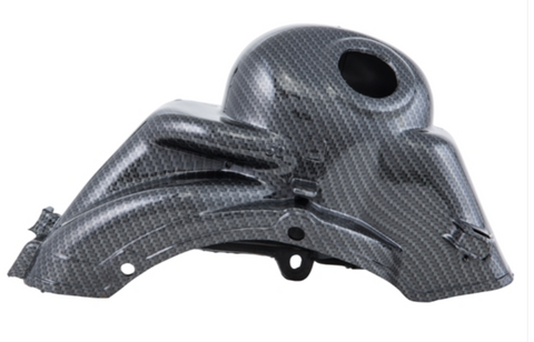 CUFFIA CILINDRO MOTORE CARBON LOOK PER VESPA 50 R N L SPECIAL PK 50 S XL
