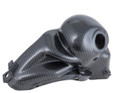 CUFFIA CILINDRO MOTORE CARBON LOOK PER VESPA 50 R N L SPECIAL PK 50 S XL