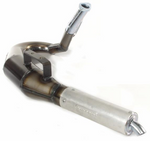Marmitta espansione SIMONINI ALLUMINIO PER GIRATO 180°  VESPA 125 ET3 PRIMAVERA