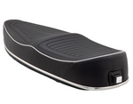 Sella sportiva SIP Sport BORDINO ALLUMINIO per Vespa PX80-200/PE/Lusso/PX'98/MY