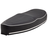 Sella sportiva SIP Sport BORDINO ALLUMINIO per Vespa PX80-200/PE/Lusso/PX'98/MY