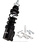 Ammortizzatore SIP PERFORMANCE 2.0 anteriore per Vespa PK 50-125 XL, corpo: nero, molla: nera, precarico molla regolabile, alluminio, l=185 mm