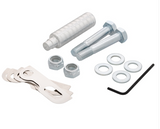 Ammortizzatore SIP PERFORMANCE 2.0 anteriore per Vespa PK 50-125 XL, corpo: argento OPACO, molla: nera, precarico molla regolabile, alluminio, l=185 mm