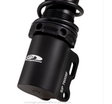 Ammortizzatore SIP PERFORMANCE 2.0 anteriore per Vespa PK 50-125 XL, corpo: nero OPACO, molla: nera, precarico molla regolabile, alluminio, l=185 mm