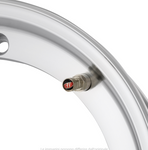Cerchio in lega tubeless 2.0 SIP 2.50-10 alluminio lucido per Vespa 50 125 ET3 Primavera PK PX T5