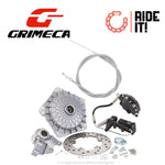 Grimeca Freno a disco Ø 20 mm classic ARGENTO vespa 50 125 special n l r pk s xl sprint px pe