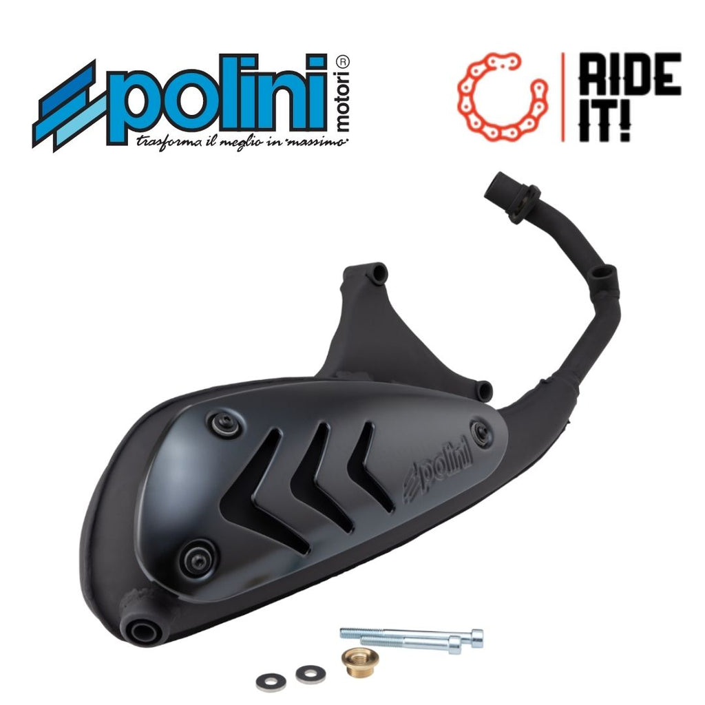 RIDEIT  Marmitta Polini Piaggio Vespa 50 4T 3V 4V PRIMAVERA - SPRINT –  RIDEITSTORE