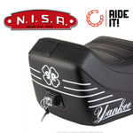 Sella NISA YANKEE + piolo nera Piaggio Vespa 50 Special N/L/R NISA Con Serratura
