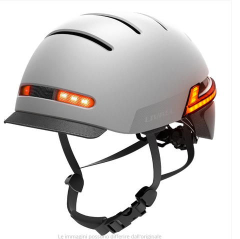 CASCO LIVALL BH51M NEO MULTIFUNZIONE PER BICICLETTA MOUNTAIN BIKE , E-BIKE LED TAGLIA L GRIGIO