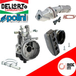 Carburatore SHBC 19.19 DELL'ORTO Con Collettore Lamellare POLINI VESPA PK 50 XL