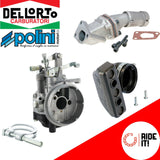 Carburatore SHBC 19.19 DELL'ORTO Con Collettore Lamellare POLINI VESPA PK 50 XL