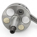 Albero motore per Vespa spalle piene VMC corsa 54, cono 20, biella 105 CNC