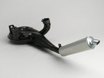 Marmitta espansione CROMATO SIMONINI con silenziatore ALLUMINIO Vespa PX 200