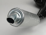 Marmitta Espansione SIMONINI Vespa PX125-150, Sprint, GTR, GT, TS, Super NERA, silenziatore in Alluminio