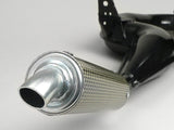 Marmitta Espansione SIMONINI Vespa PX125-150, Sprint, GTR, GT, TS, Super NERA, silenziatore in CARBONIO