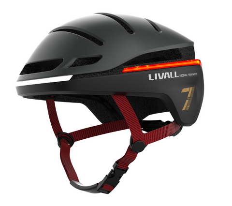 Casco LIVALL EVO21 CASCO BICICLETTA MONOPATTINO ELETTRICO LED NERO