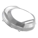 Copriventola Coprivolano cromato SIP "Oldie Style" per Vespa PX80-200/PE Lusso/Rally senza e-start