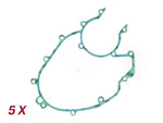 GUARNIZIONE CARTER MOTORE BGM PRO SILICONE VESPA 50, 90, 125 ET3 PRIMAVERA, PK, - kit 5 pezzi