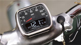 Contachilometri e contagiri SIP 2.0 per Vespa V30-33, VM, VN, ACMA, VL - 120km/h, 12.000rpm, colore quadrante: nero/nero