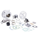 Kit cilindro PARMAKIT "CHALLENGER" ECV Lamellare 130cc, d57, biella 97, corsa 51, collettore da 25mm, Vespa 50, Special, 90, 125 ET3 Primavera