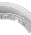 Cerchio in lega tubeless 2.0 SIP PERFORMANCE 2.10-10 grigio per Vespa 50/ 50 special/ ET3/ PX125-200/ P200E Rally 180-200 T5 GTR TS Sprint