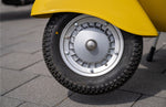 Cerchio in lega tubeless 2.0 SIP PERFORMANCE 2.10-10 grigio per Vespa 50/ 50 special/ ET3/ PX125-200/ P200E Rally 180-200 T5 GTR TS Sprint