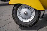 Cerchio in lega tubeless 2.0 SIP PERFORMANCE 2.10-10 grigio per Vespa 50/ 50 special/ ET3/ PX125-200/ P200E Rally 180-200 T5 GTR TS Sprint