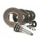 Cambio completo 4 marce z 10- 58, 14-54, 18-50, 22-46 per Vespa 50, 90, 125 ET3 Primavera, PK