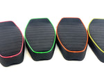 Sella SPORT RACING "Summer Fluo" bordino VERDE per Vespa PK