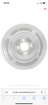 Cerchio tubeless SIP 2.15-8",alluminio lucidato per Vespa 98/125 V1-15/V30-33/VU ecc