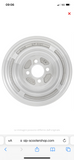 Cerchio tubeless SIP 2.15-8",alluminio lucidato per Vespa 98/125 V1-15/V30-33/VU ecc