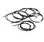 Kit cavi e guaine SIP PERFORMANCE con inserto in PE per Vespa PX, Lusso, MY, '98, '11, LML - nero