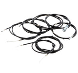 Kit cavi e guaine SIP PERFORMANCE con inserto in PE per Vespa PX, Lusso, MY, '98, '11, LML - nero
