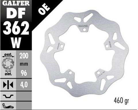 Disco freno GALFER Wave per Vespa PX, ET2, ET4, LX, ZIP SP D.200