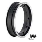 Cerchio tubeless 2.50-10” sip performance 2.0 Nero con bordo lucido vespa Vespa 50 Special, 125 Et3, Primavera, PK, PX, Rally,  PE, Sprint, GT, GS