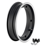 Cerchio tubeless 2.50-10” sip performance 2.0 Nero con bordo lucido vespa Vespa 50 Special, 125 Et3, Primavera, PK, PX, Rally,  PE, Sprint, GT, GS