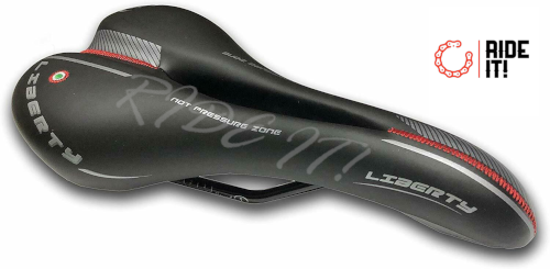 Sella City Bike Montegrappa FELIZ-RESET - Nera, Comoda Per Urban Cycling - Foto 2