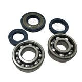 Kit Serie guarnizioni motore + cuscinetti e paraoli albero motore cono 20 per vespa 50 special n l r