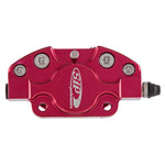 Pinza freno SIP 2 pistoncini Ø 31,5 mm, ROSSO ANODIZZATO, Vespa PX '98, MY, '11, kit GRIMECA