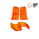 Kit Plastiche frecce arancioni Vespa * PX 125 -150 - 200*