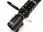 Ammortizzatore anteriore BGM PRO SC/F1 SPORT 195mm + 205mm Vespa PK - nero