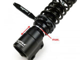 Ammortizzatore anteriore BGM PRO SC/F1 SPORT 195mm + 205mm Vespa PK - nero