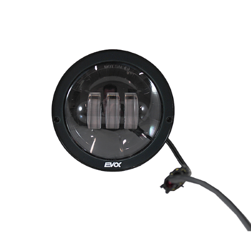 FANALE COMPLETO ANTERIORE LED FONDO NERO EVOK IRON LED PER PIAGGIO SI FL2