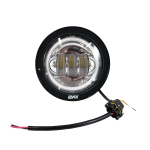 FANALE COMPLETO ANTERIORE LED FONDO ARGENTO EVOK IRON LED PER PIAGGIO SI FL2