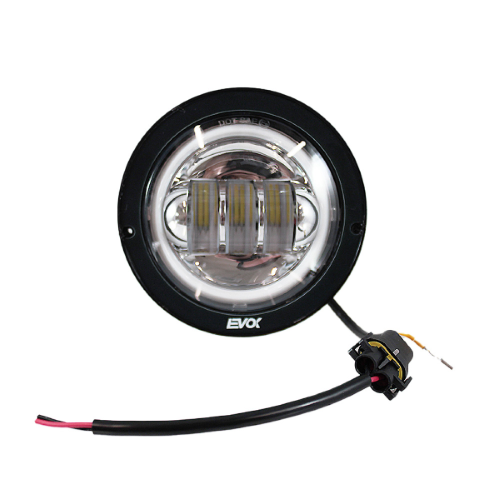 FANALE COMPLETO ANTERIORE LED FONDO ARGENTO EVOK IRON LED PER PIAGGIO SI FL2