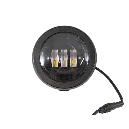 FANALE COMPLETO ANTERIORE IRON LED FONDO NERO EVOK PIAGGIO VESPA HP FL 50-125