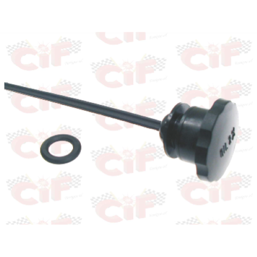 TAPPO SERBATOIO BENZINA, NERO CON GUARNIZIONE - CIAO PX